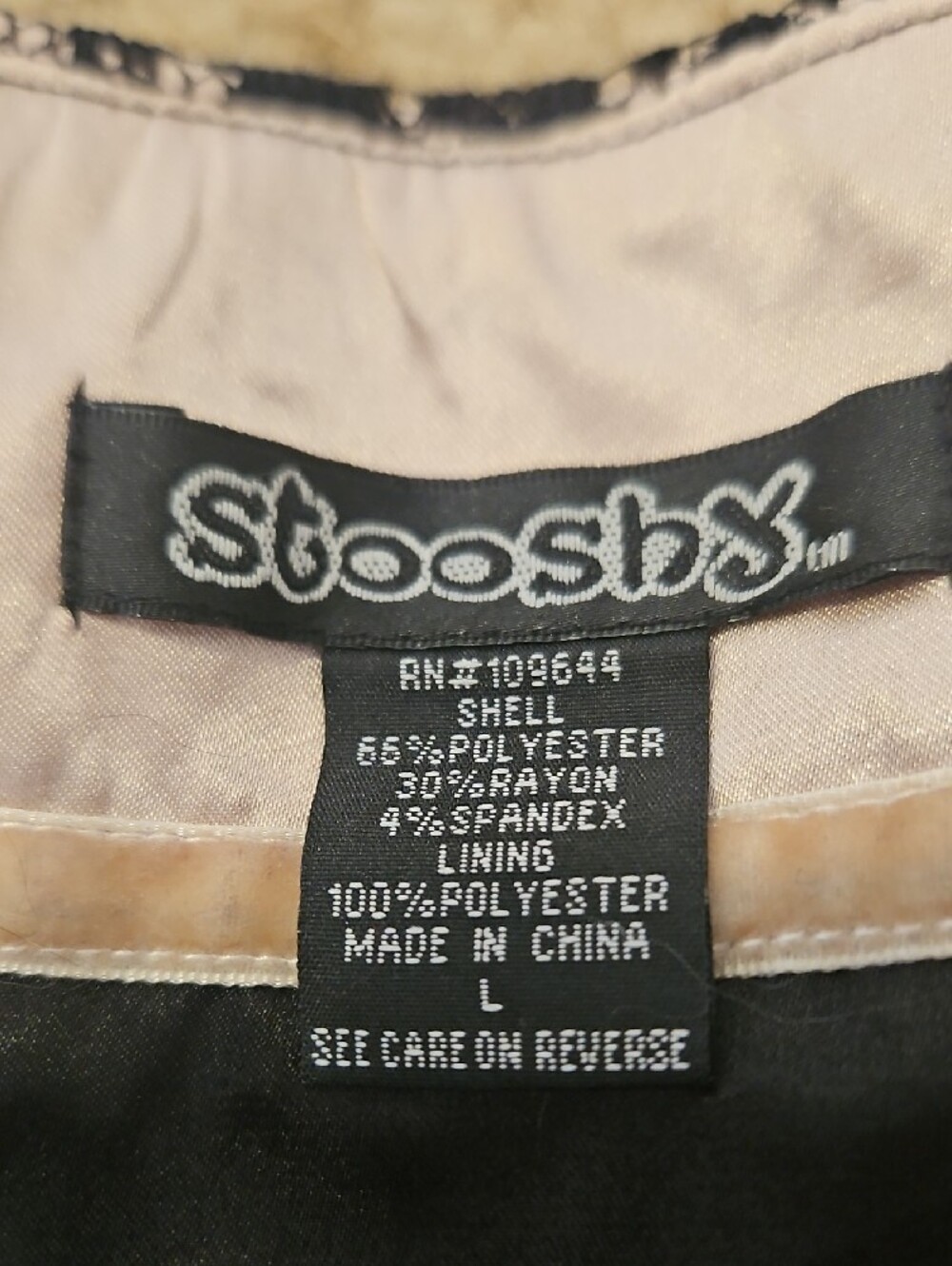 Stooshy Black Women's Tailored Vest - Picture 5 of 6